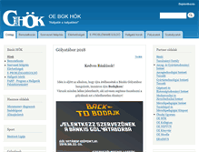 Tablet Screenshot of hok.banki.hu